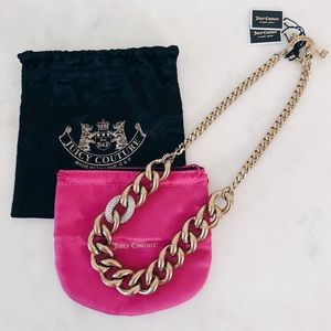 NEW Juicy Couture Pavé Link Necklace